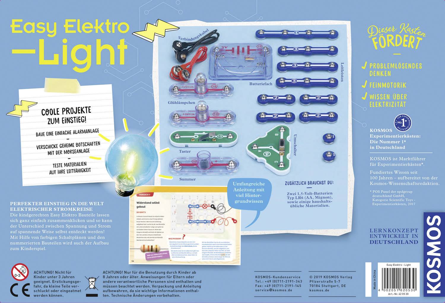 KOSMOS | Experimentierkasten Easy Elektro Start (Gebraucht) in