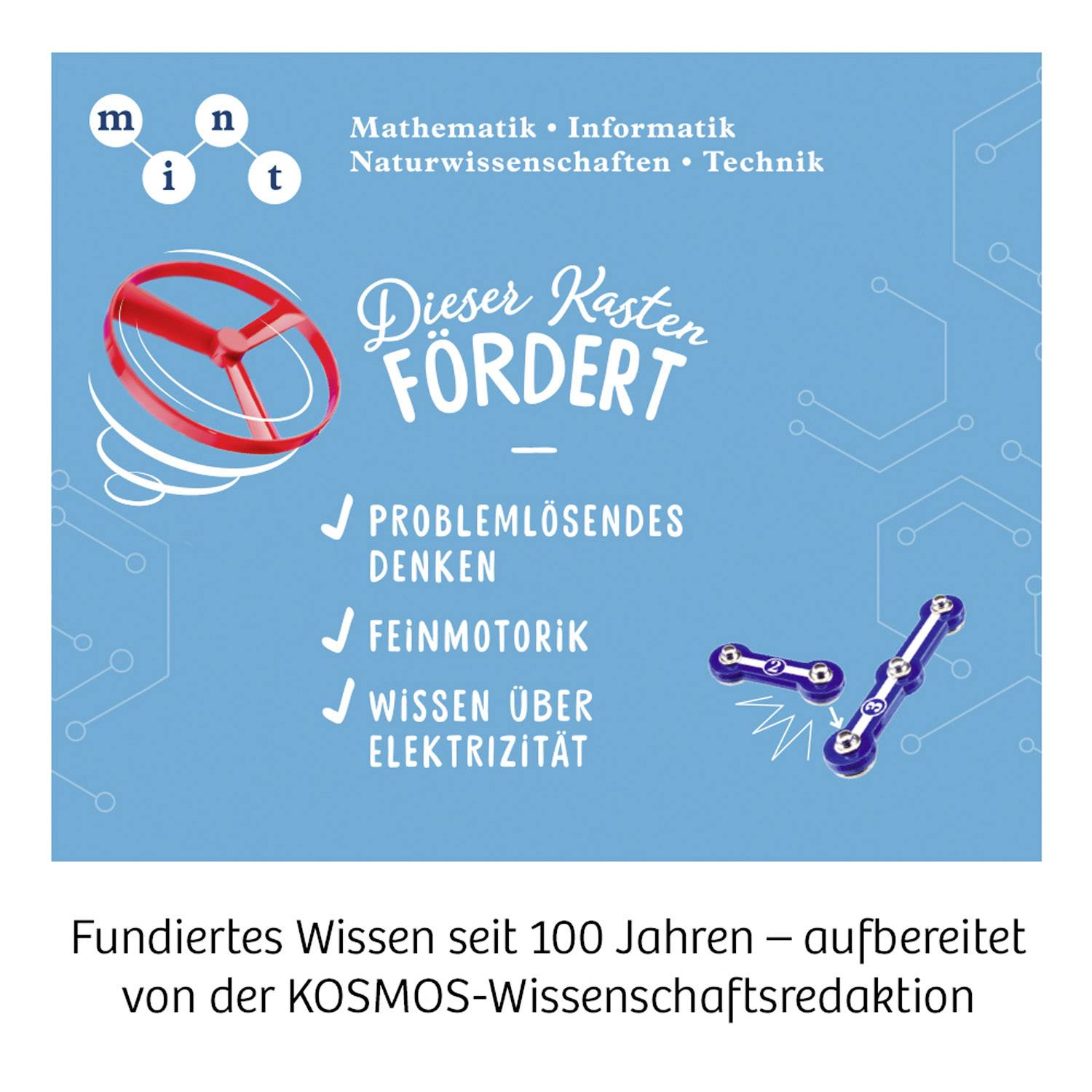 Kosmos 620547 Easy Elektro - Start Physik Experimentierkasten ab 8 Jahre