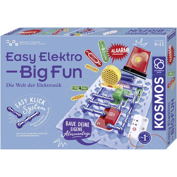 Kosmos 620554 Easy Elektro - Big Fun Experimentierkasten ab 8 Jahre Kosmos 620554 Easy Elektro - Big Fun Experimentierkasten ab 8 Jahre