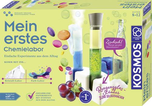 642525 Mein erstes Chemielabor Chemie Experimentierkasten ab 8 Jahre