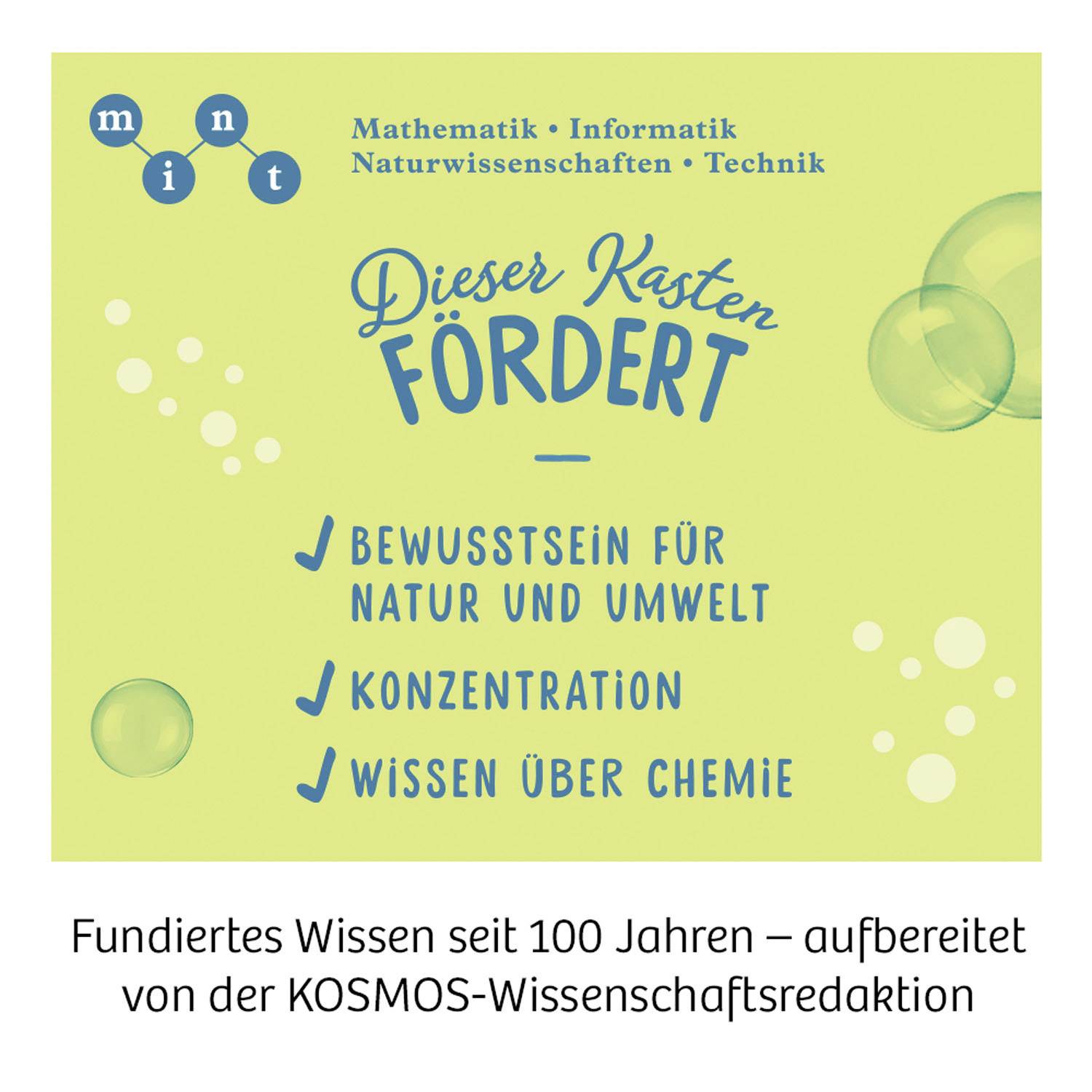 Kosmos 642525 Mein erstes Chemielabor Chemie Experimentierkasten ab 8 Jahre