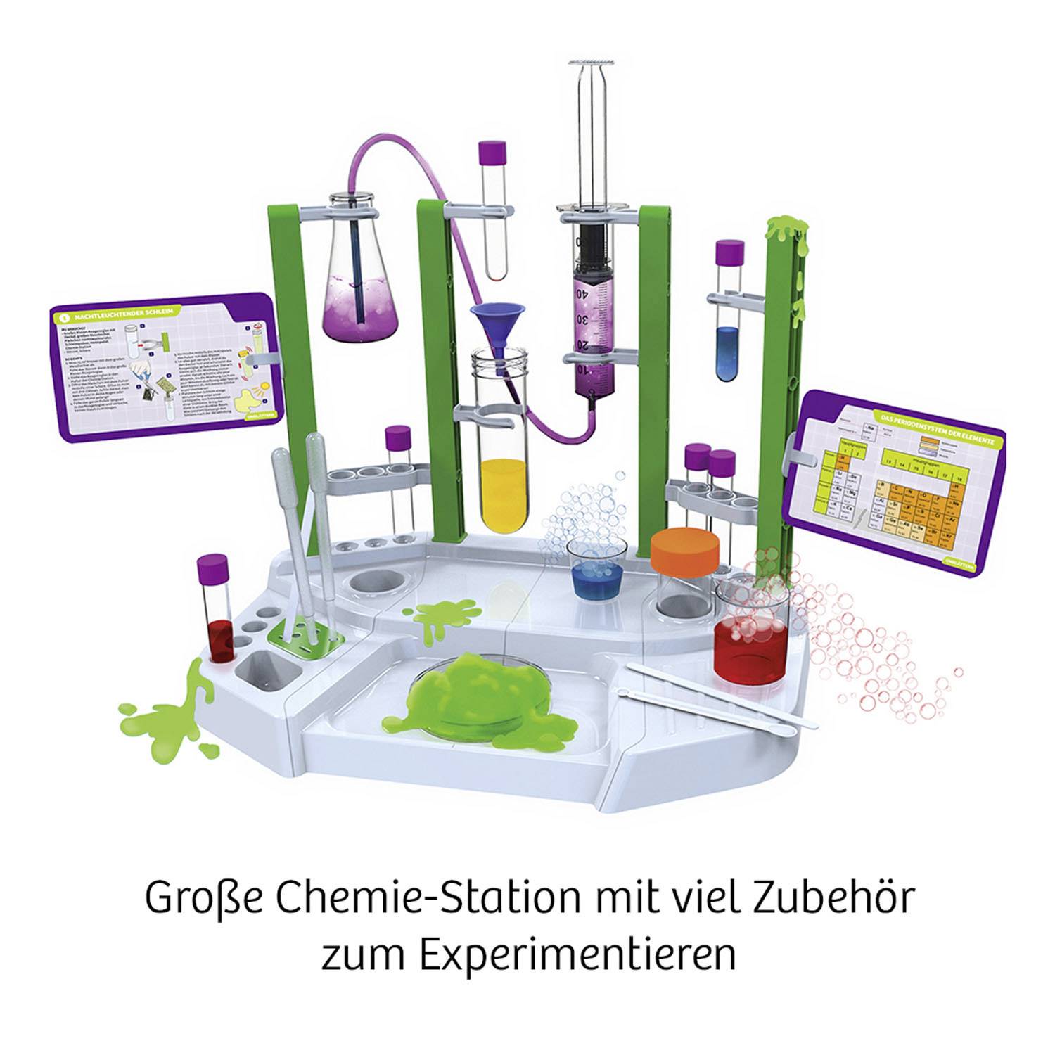 Kosmos 642532 Big Fun Chemistry Chemie Experimentierkasten ab 8 Jahre