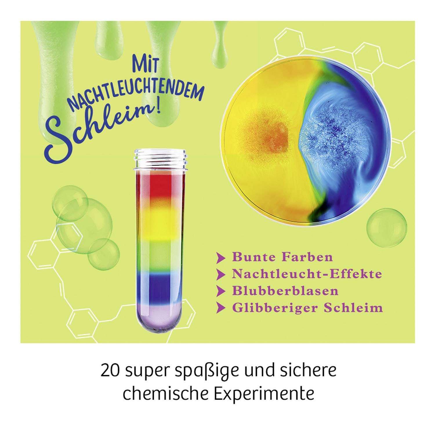 Kosmos 642532 Big Fun Chemistry Chemie Experimentierkasten ab 8 Jahre