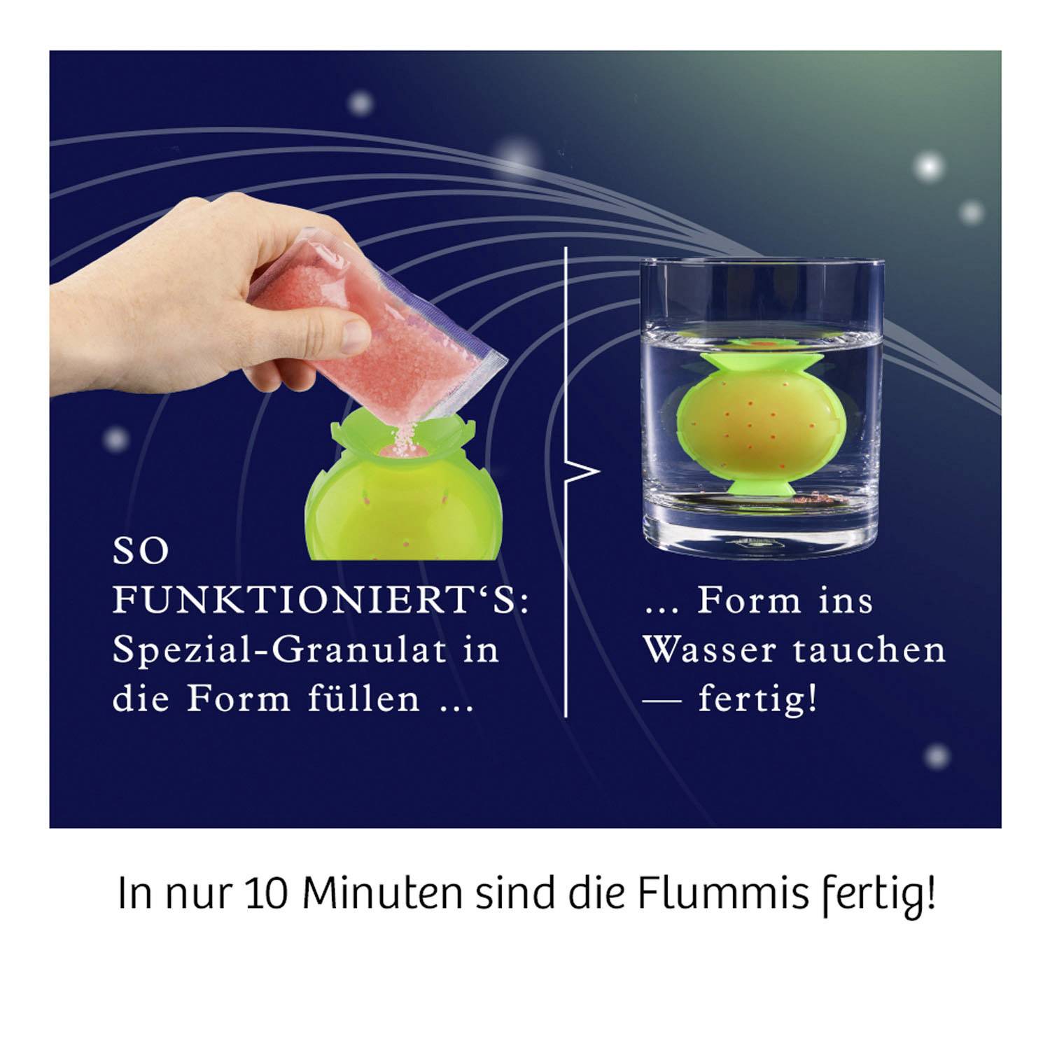 Kosmos 654108 FunScience Nachtleuchtende Flummi-Power Chemie Experimentierkasten ab 8 Jahre