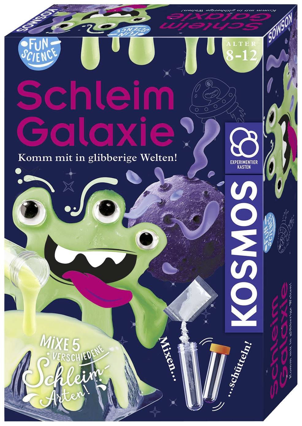Kosmos 654177 FunScience Schleim-Galaxie Chemie Experimentierkasten ab 8 Jahre