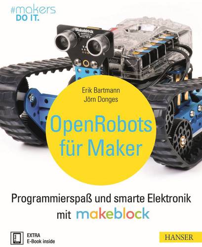 Hanser Verlag Buch  Open Robots für Maker