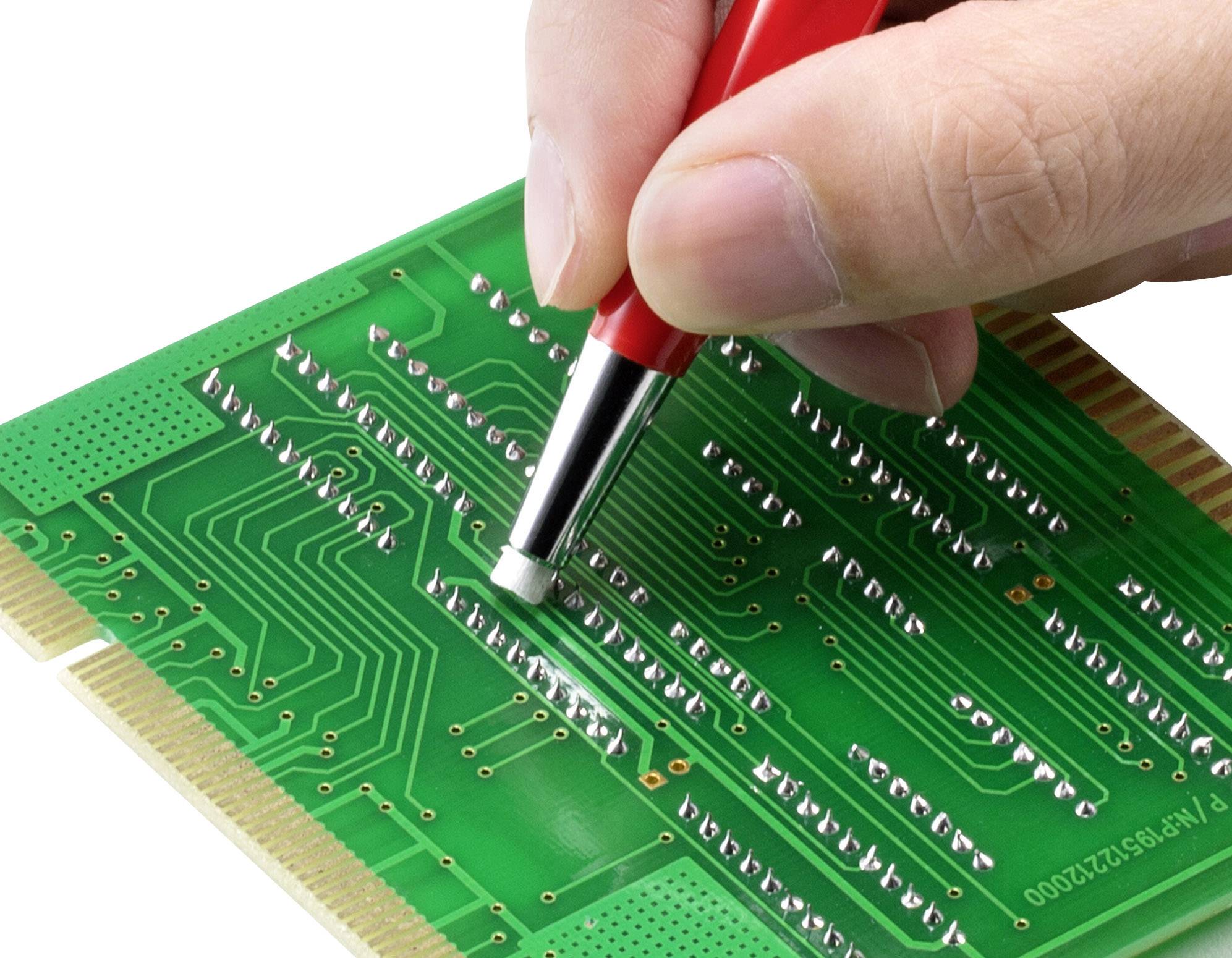 TOOLCRAFT TO-5864070 Glasfaser Reinigungspinsel / Glasfaserradierstift / Glasradierer Durchmesser 4mm Durchmesser 11mm 12St.