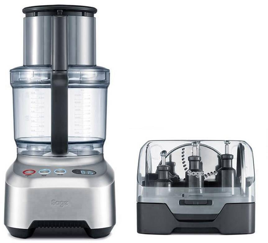 Sage The Kitchen Wizz Pro Schnitzelwerk 1200 W Edelstahl