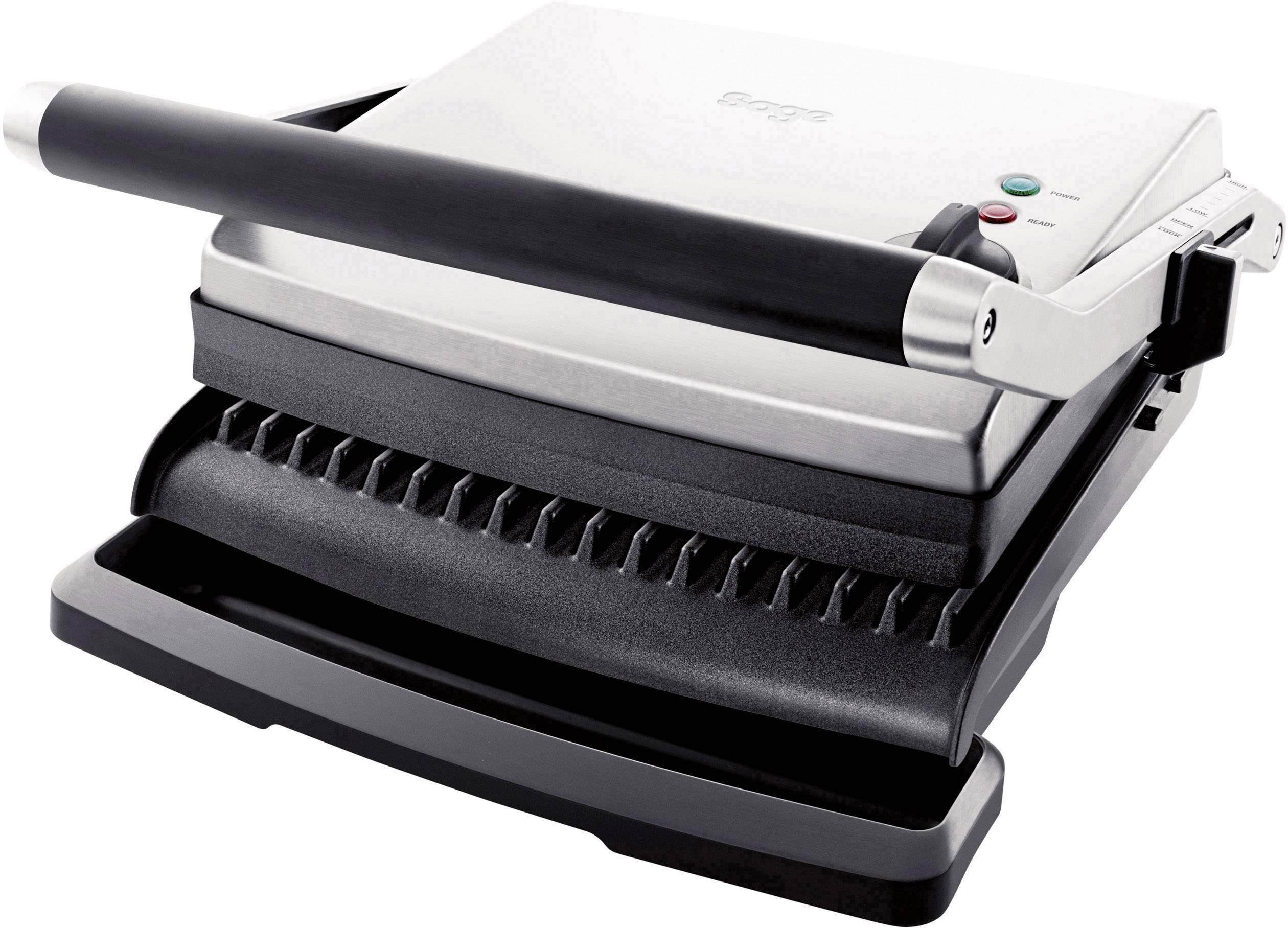 Sage The Adjusta Elektro Kontaktgrill Edelstahl