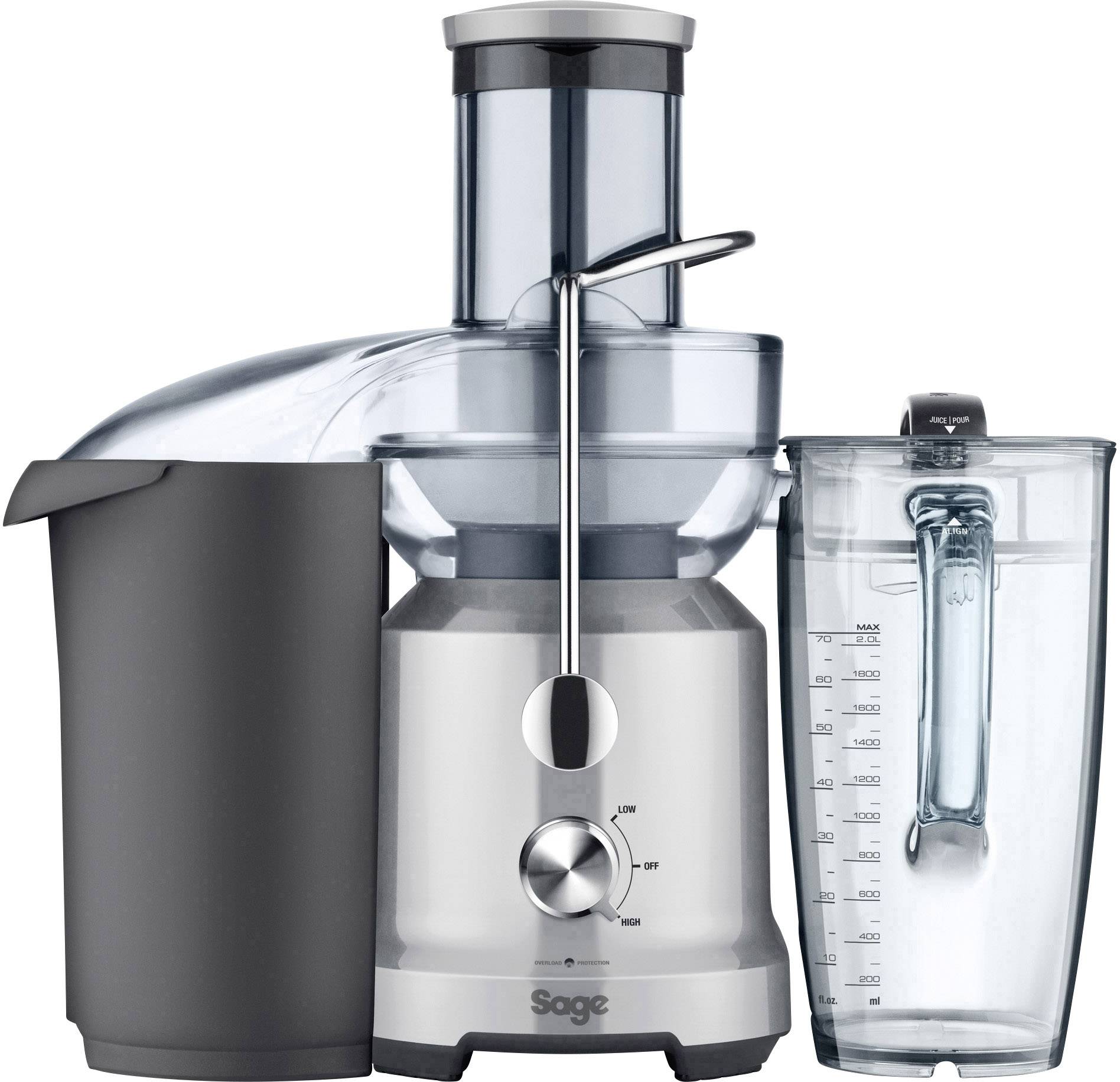 Sage Entsafter The Nutri Juicer Cold 1250 W Edelstahl