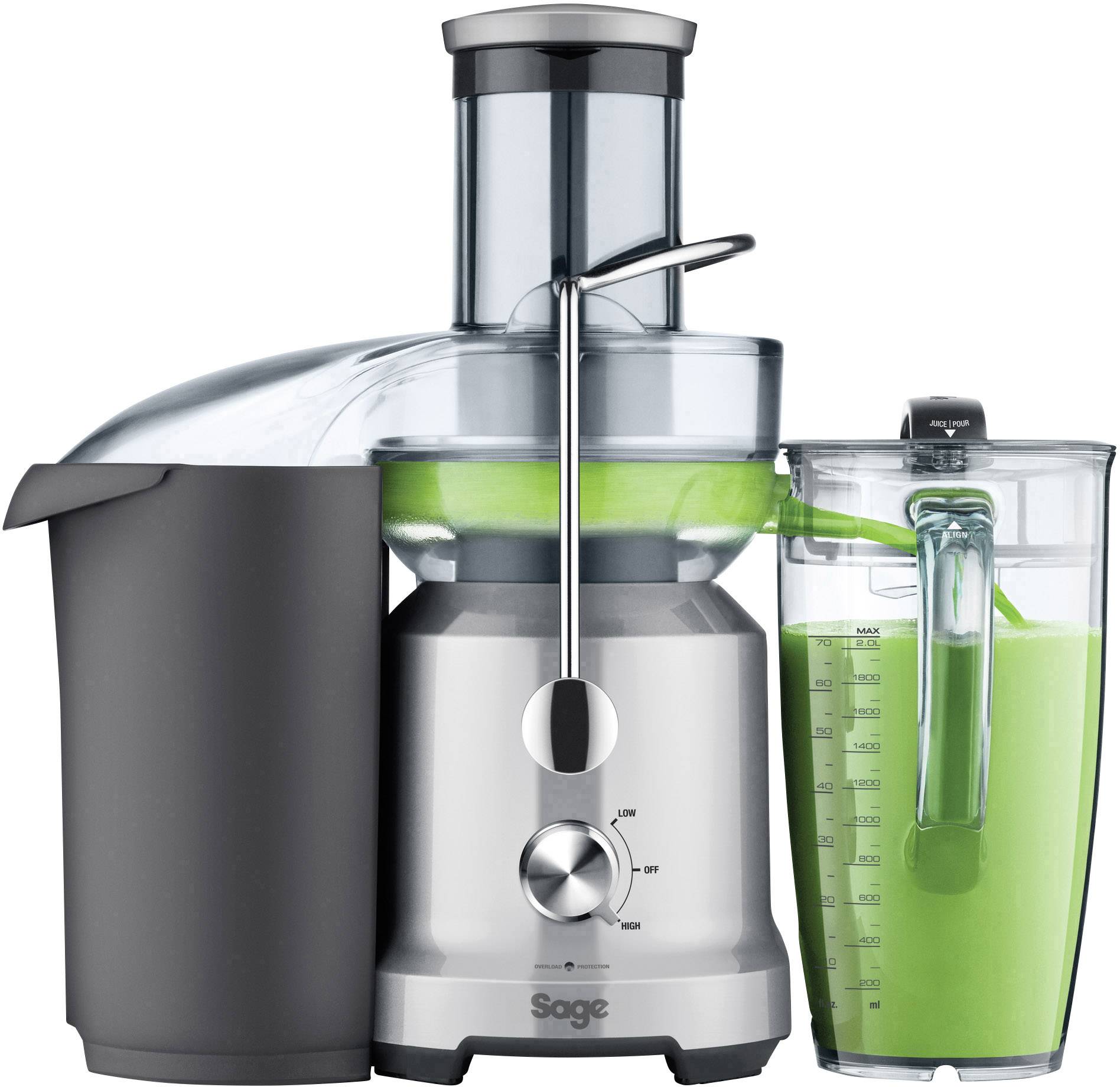 Sage Entsafter The Nutri Juicer Cold 1250 W Edelstahl