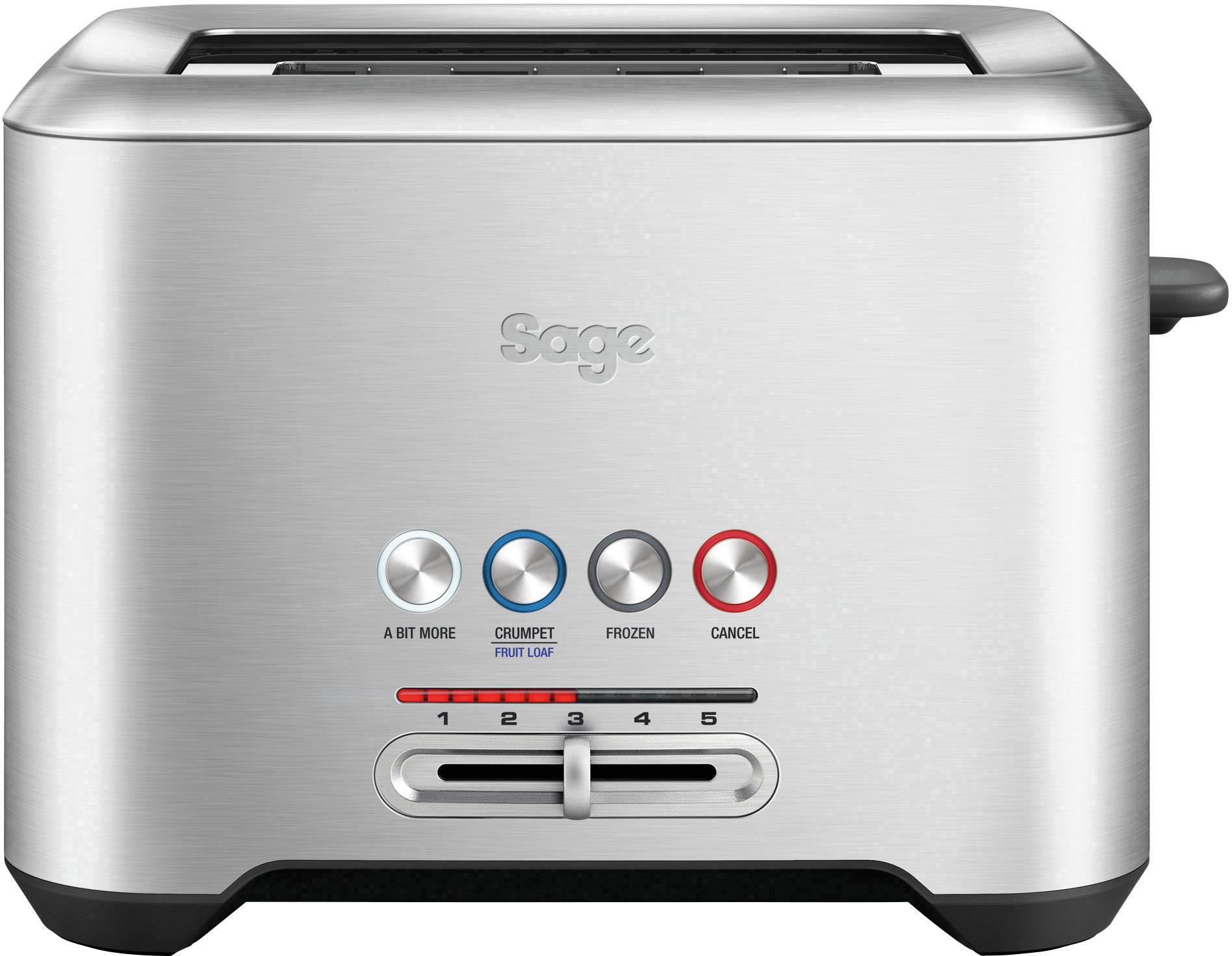 Sage The Bit More™ 2 Slice Toaster Edelstahl