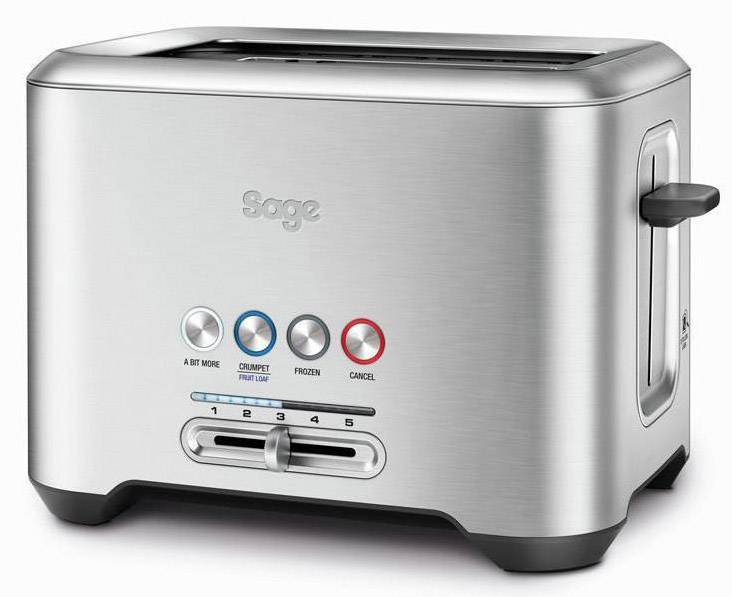 Sage The Bit More™ 2 Slice Toaster Edelstahl