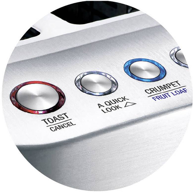 Sage The Bit More™ 2 Slice Toaster Edelstahl