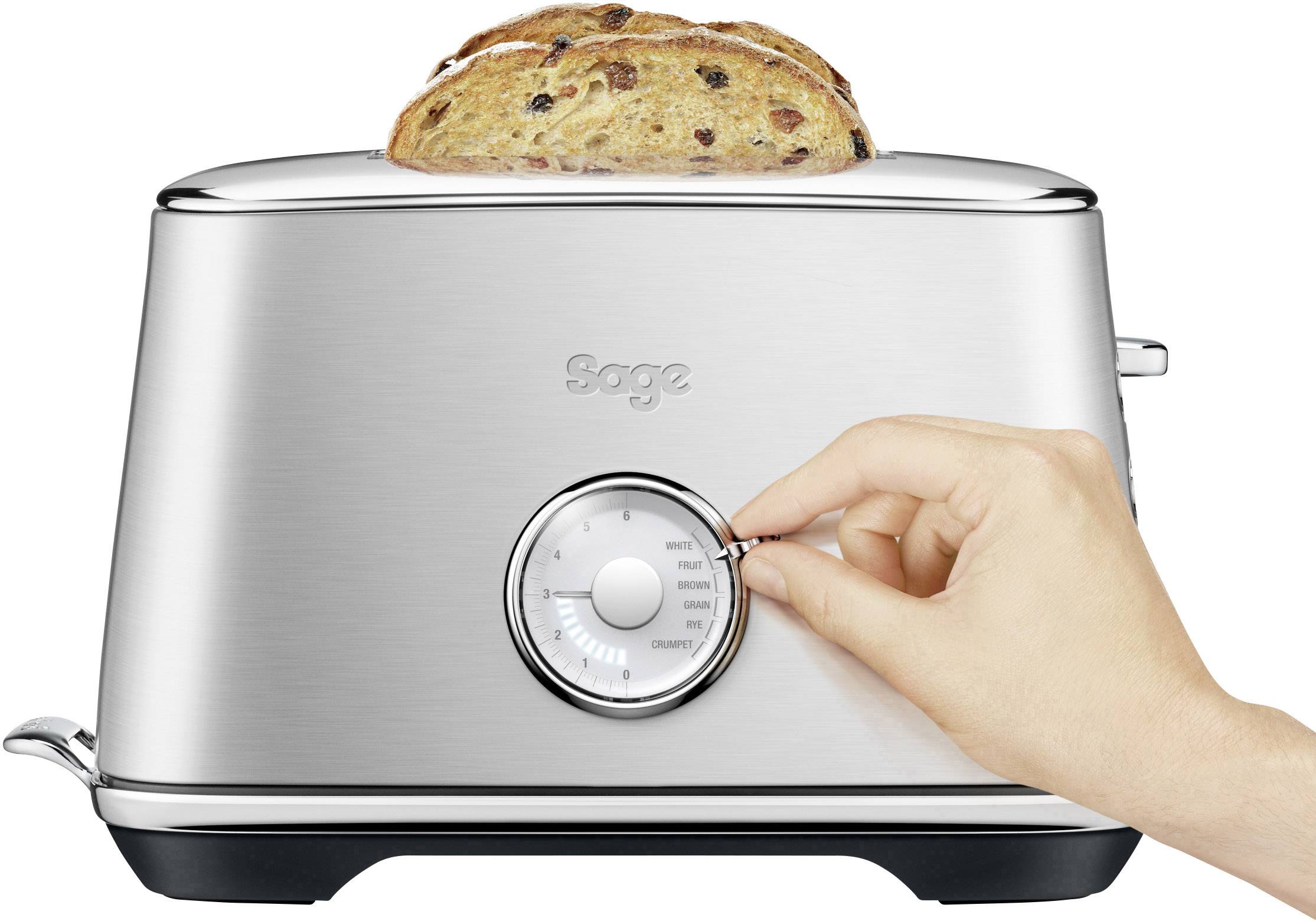 Sage Luxe Toast Select Toaster Edelstahl
