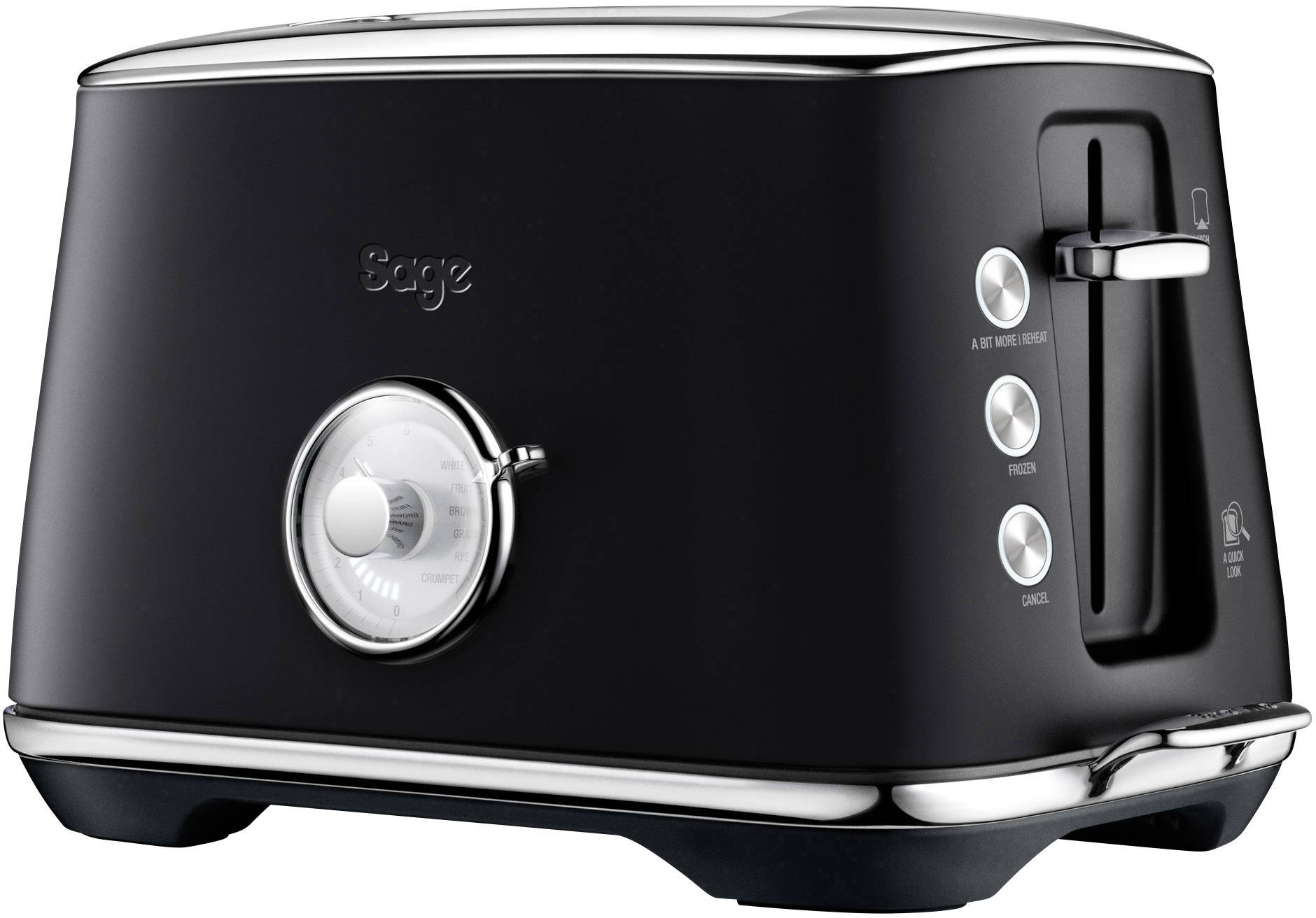Sage Luxe Toast Select Toaster Schwarz (matt)