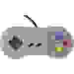 Joy-it Gamepad SNES Design Gamepad Raspberry Pi®, Universal Grau