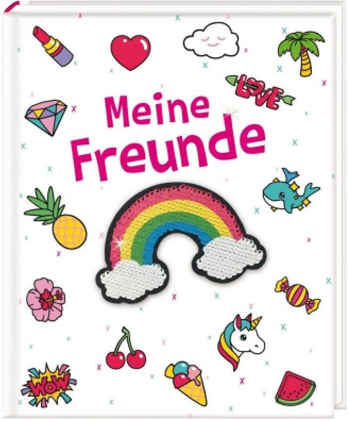 Vedes Kinderbuch Freundebuch: Funny Patches - Meine Freunde 94949 1St.