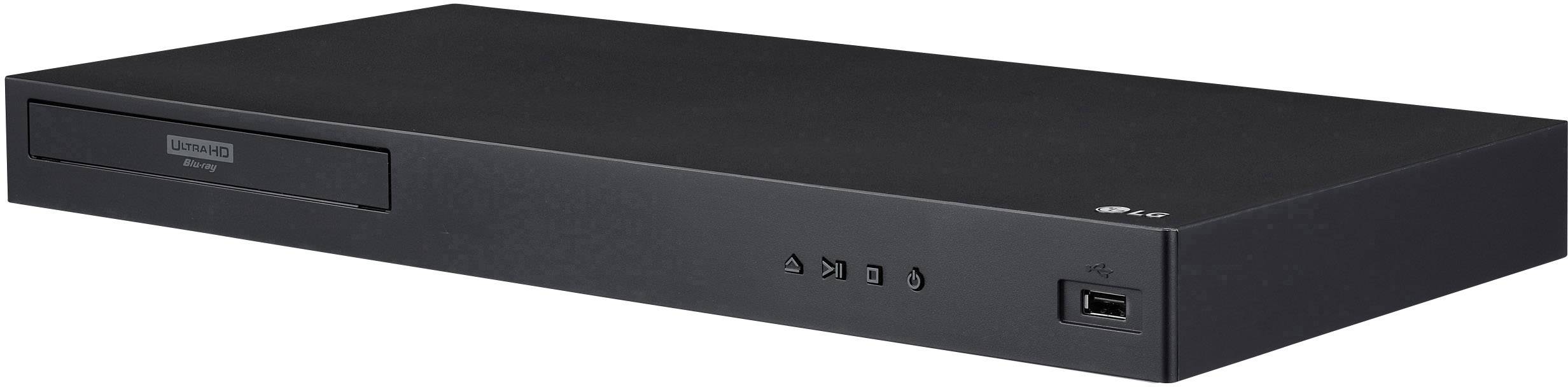 UHD Blu-ray player LG Electronics UBK80 4K upscaling, 4K Ultra HD upscaling Black