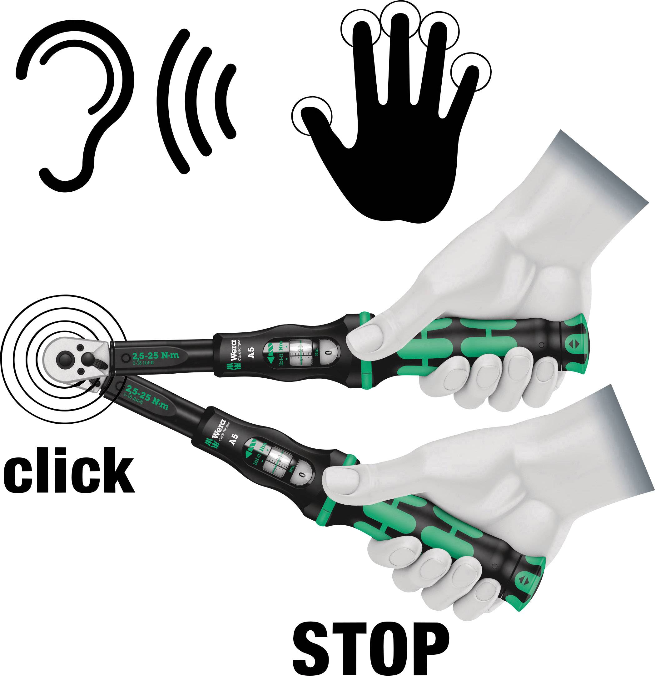 Wera 05075680001 Drehmomentschlüssel-Set