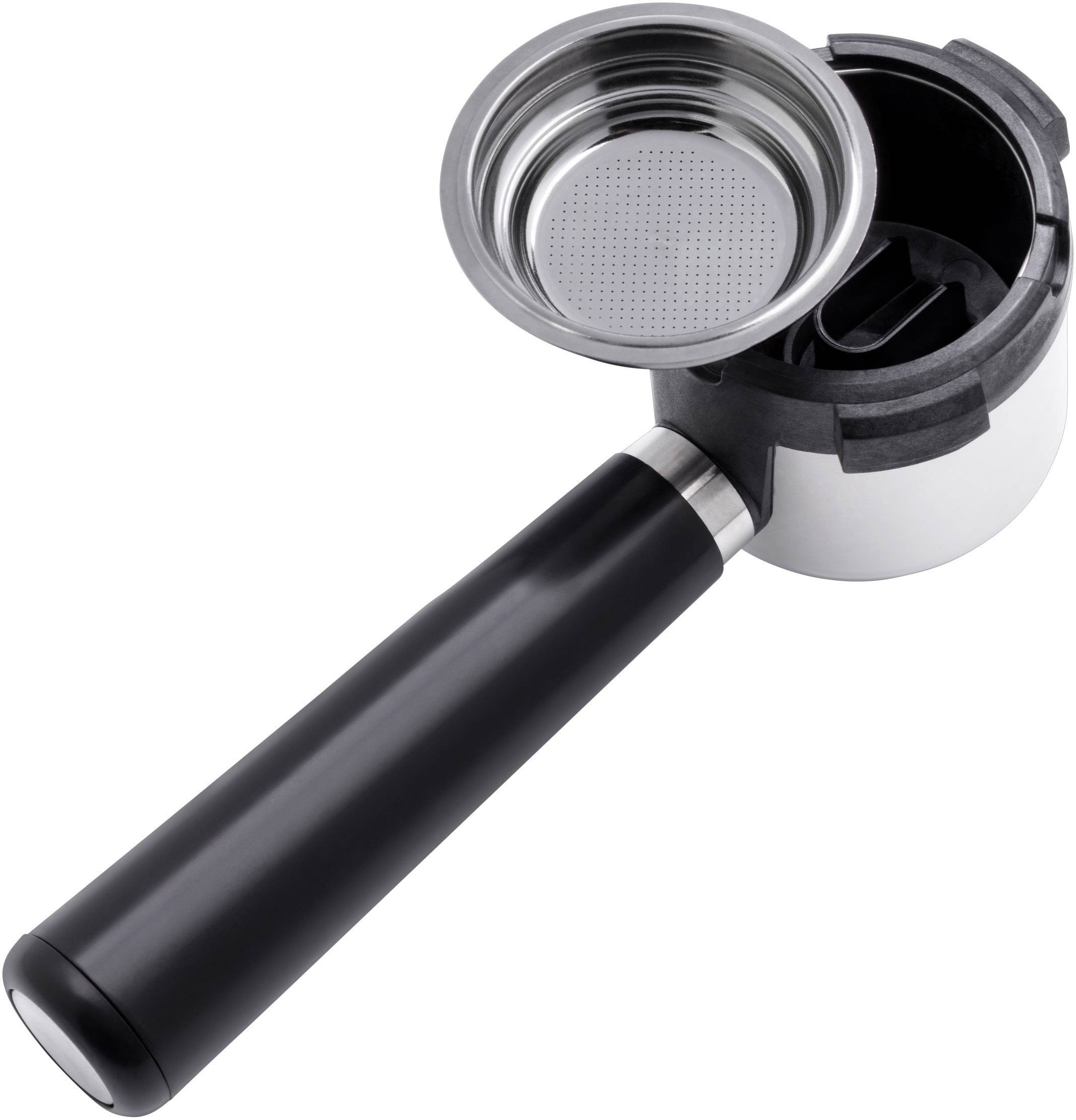 WMF 0412360011 Espressomaschine mit Siebträger Cromargan 1400W Höhenverstellbarer Kaffeeauslauf, mit Milchaufschäumdüse