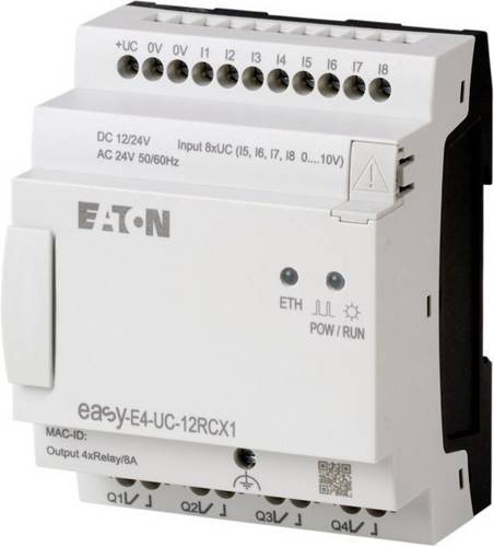 Eaton 197212 EASY-E4-UC-12RCX1 SPS-Steuerungsmodul 24 V DC/AC