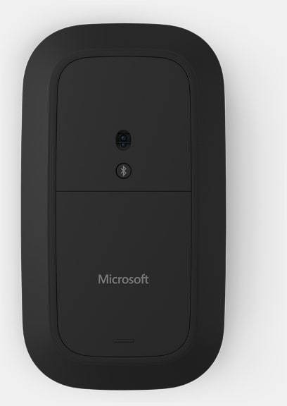 Microsoft Modern Mobile Mouse Maus Bluetooth® BlueTrack Schwarz 4 Tasten 1800 dpi
