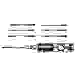 ArrowMax AM-460002-BG Werkzeug-Set 2 Kreuzschlitzeinsätze Größe: 2, 3.5, 1 Schlitzeinsatz Größe: 2, 4 Aussensechskant-Einsätz