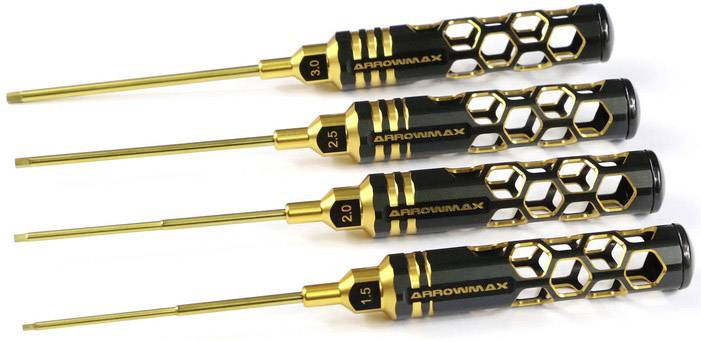 ArrowMax 2811 Innen-Sechskant Schlüssel 1.5, 2, 2.5, 3