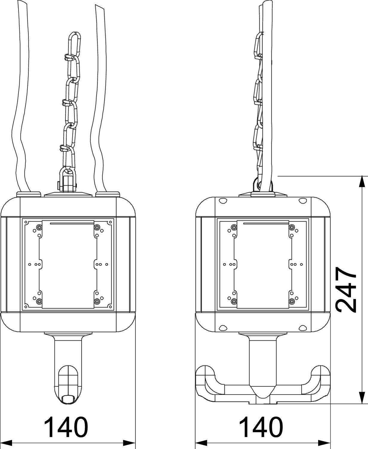 OBO Bettermann 6109801 Custom Modul Weiß 1St.