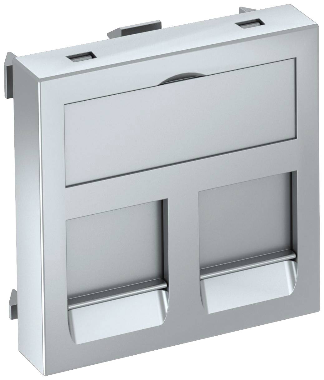 OBO Bettermann 6119236 Abdeckung Datentechnikträger (B x H x T) 45 x 45 x 9mm 1 St. Aluminium