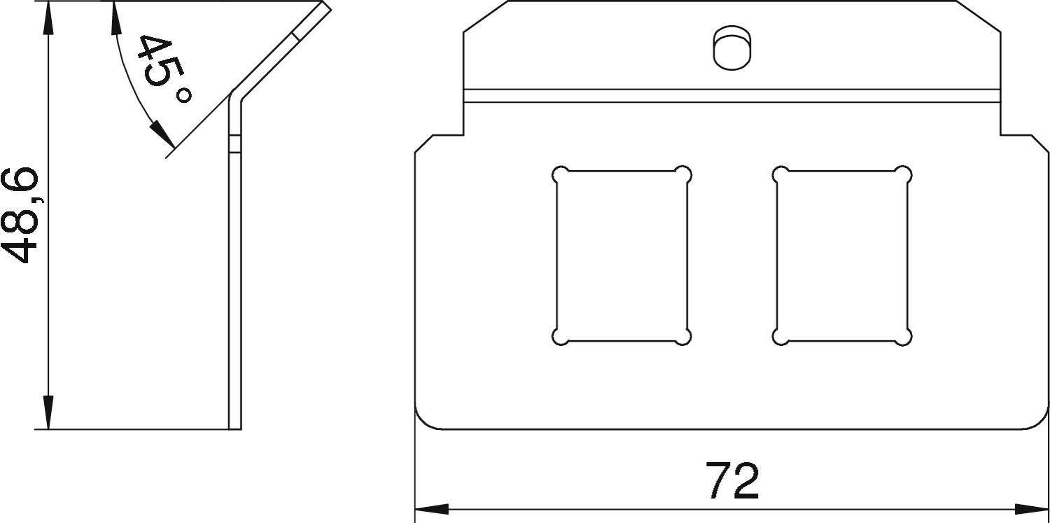 OBO Bettermann MTM 2C Trägerplatte