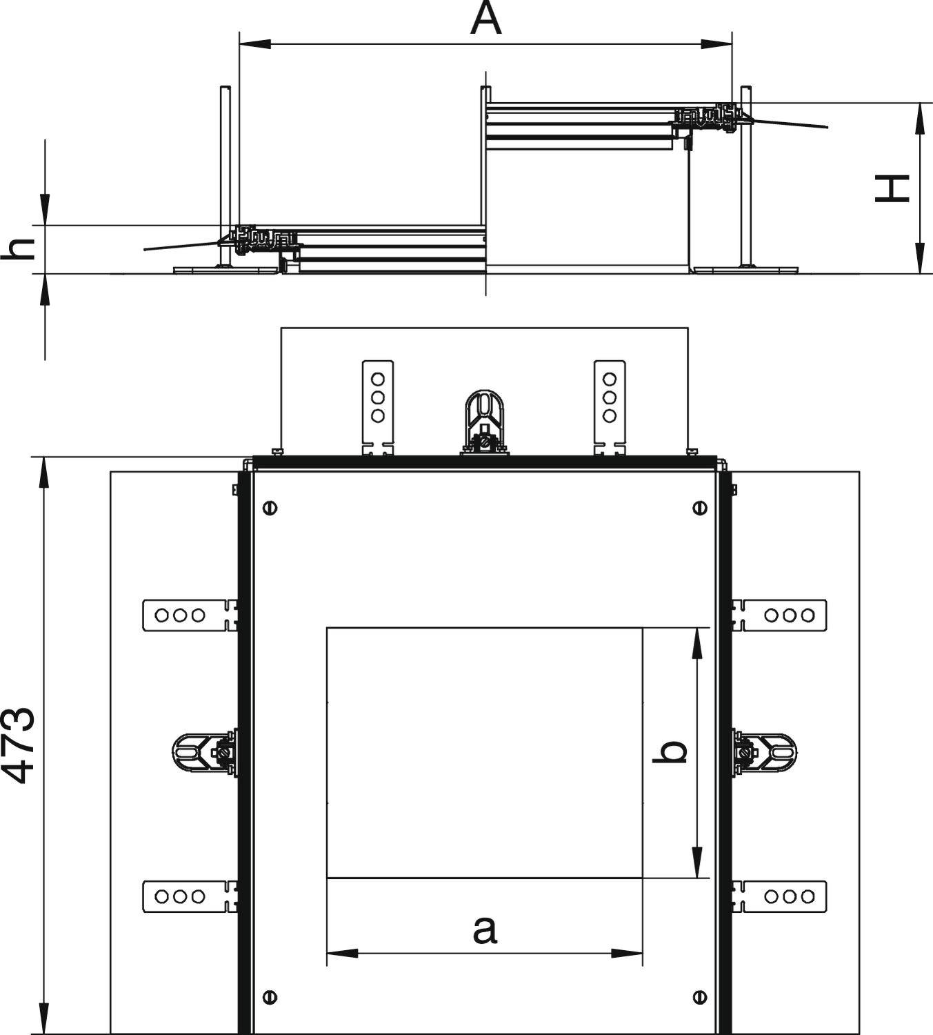 OBO Bettermann OKA-G A 40140 6 Anbaueinheit