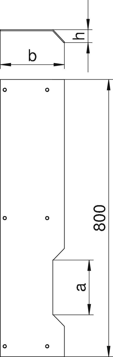 OBO Bettermann AIKF D 25040T150 Blinddeckel