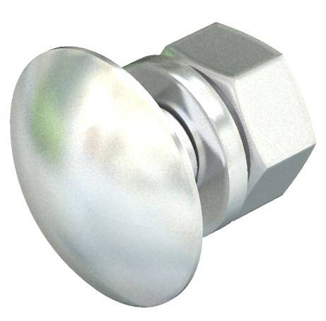 OBO Bettermann FRS 8x16 A2 6406696 Flachrundschraube 8mm 16mm Stahl nicht rostend 50St.