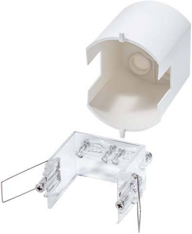 ESYLUX EP10426896 Deckeneinbau-Set Weiß