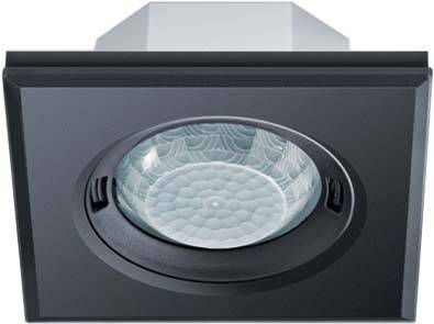 ESYLUX EP10427947 Unterputz Bewegungsmelder 360° Schwarz IP20