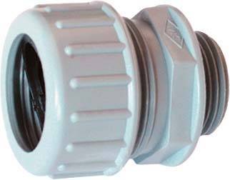 Fränkische Rohrwerke 25955020 FKV-E 20 Schlauchverschraubung Grau 14.8 mm 25 St.