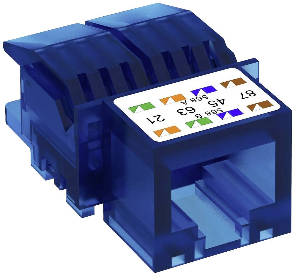 OBO Bettermann ASM-C6 RJ45-Einbaumodul CAT 6