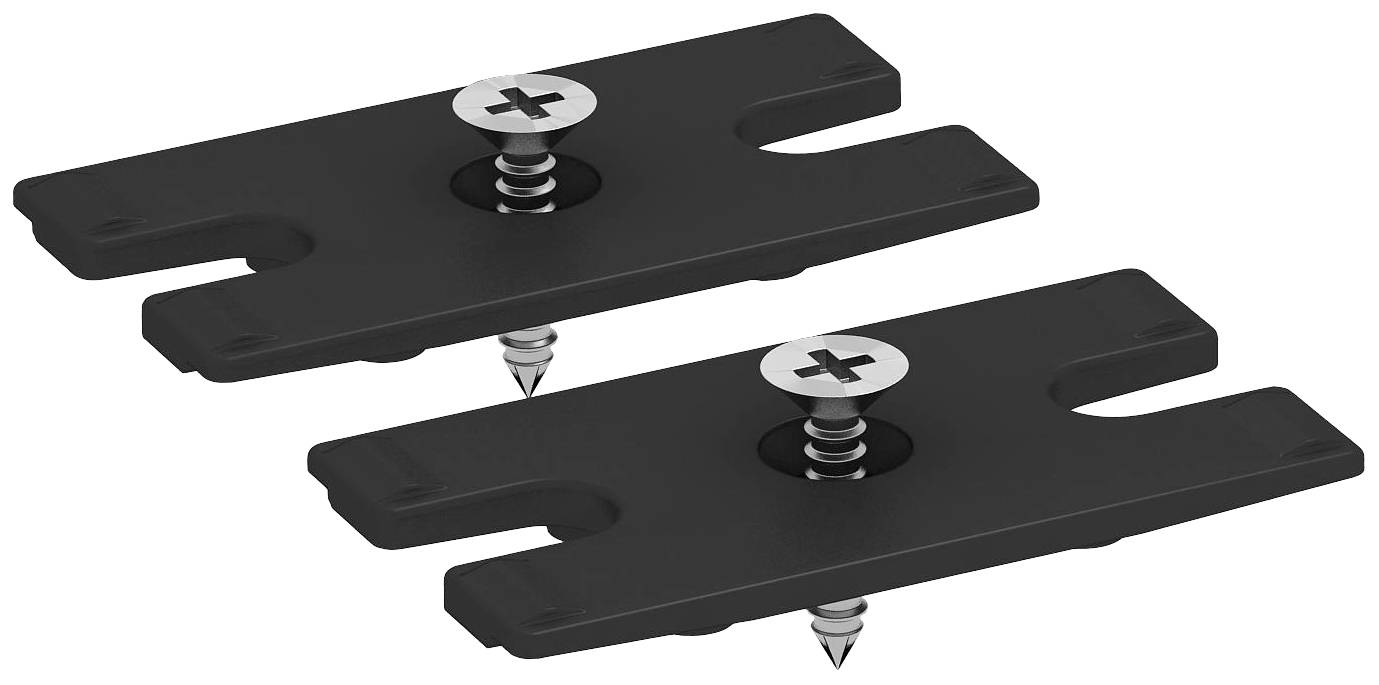 OBO Bettermann 6116986 Befestigungs-Set Schwarz