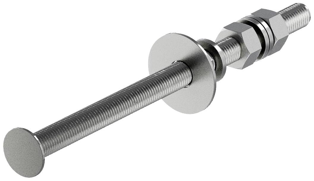 OBO Bettermann 5408971 isFang 3B-G1 Gewindestange 270mm Stahl 3St.