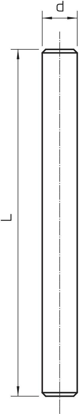 OBO Bettermann 3141209 2078 M10 1M G Gewindestange 1000mm Stahl 1St.