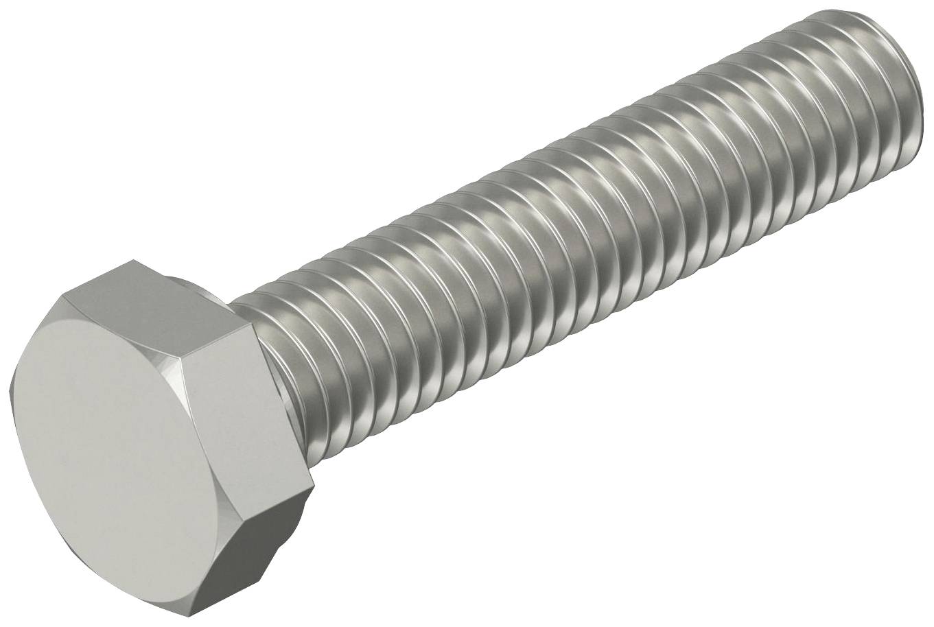 OBO Bettermann DIN933 M10x50V4A 3156034 Sechskantschraube 10mm 50mm Stahl nicht rostend 50St.