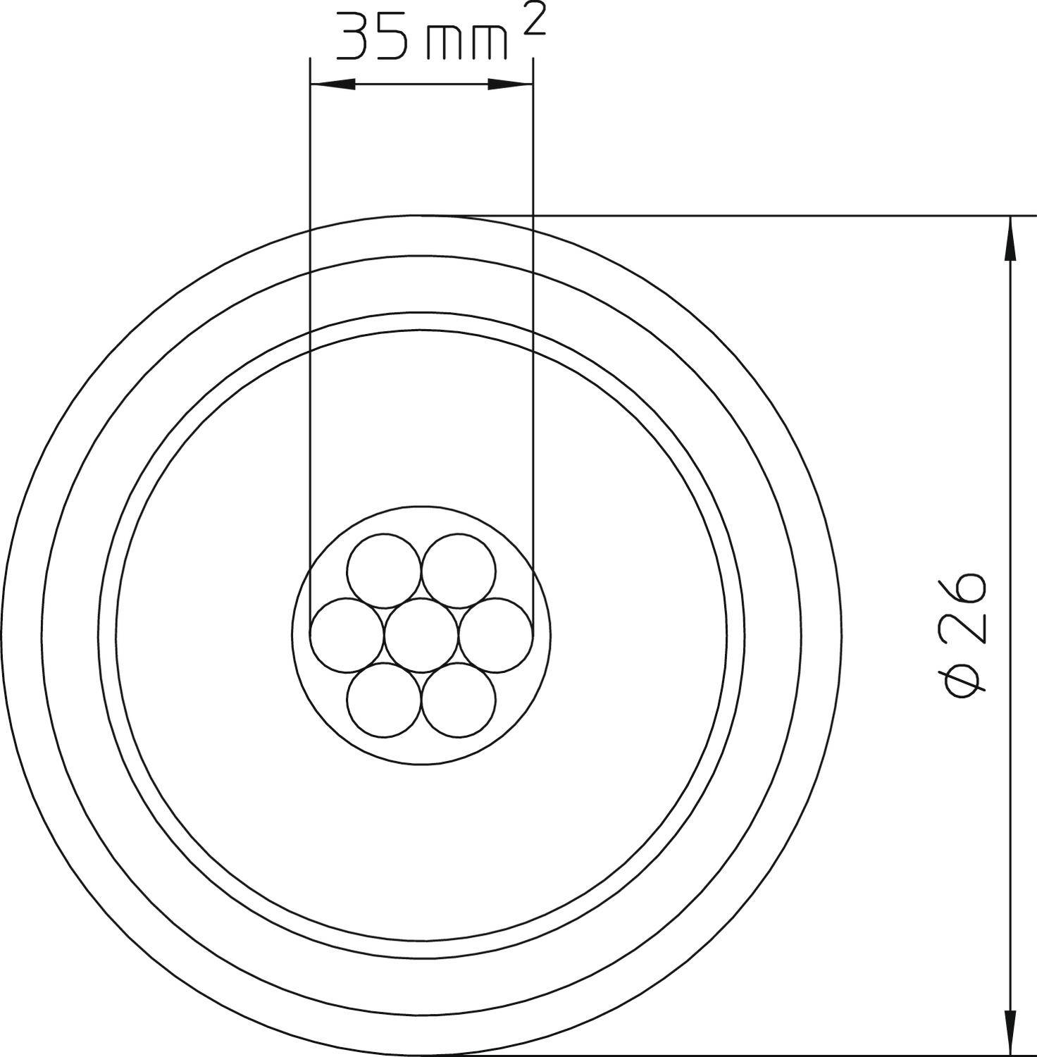 OBO Bettermann 5407995 isCon 750 LGR/25m Isolation 1St.