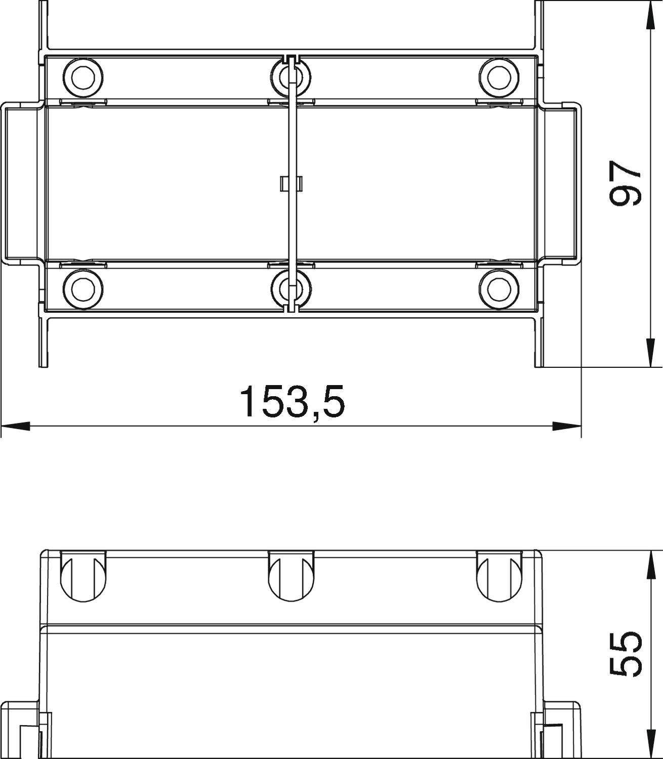 OBO Bettermann T4L EG Einbaugehäuse