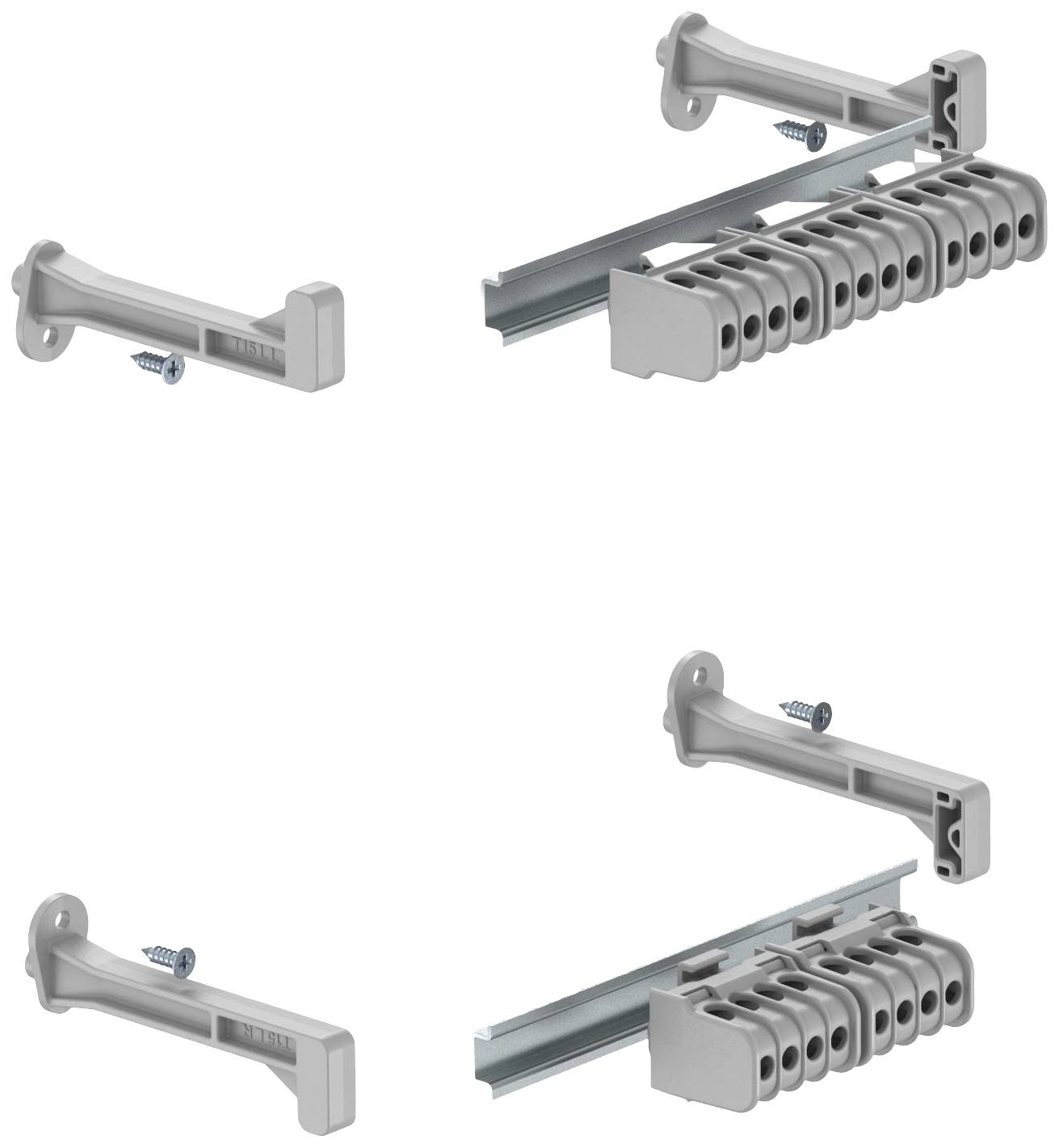 OBO Bettermann 2008931 Klemmleiste 100A 450V 1St.