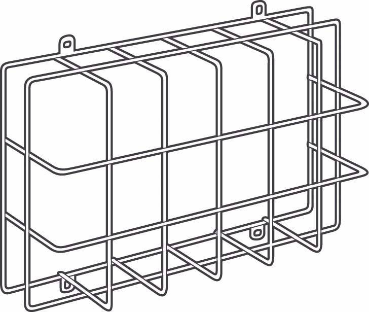 ESYLUX SLF Schutzkorb 100ws EN10017971 Schutzkorb Weiß