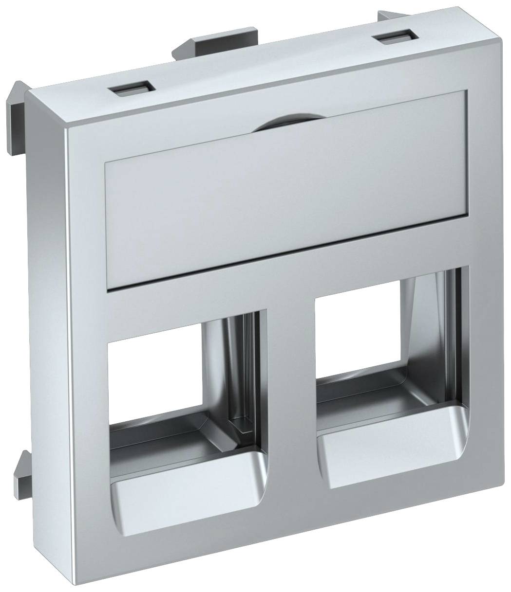 OBO Bettermann 6119284 Abdeckung Datentechnikträger (B x H x T) 45 x 45 x 9mm 1 St. Aluminium