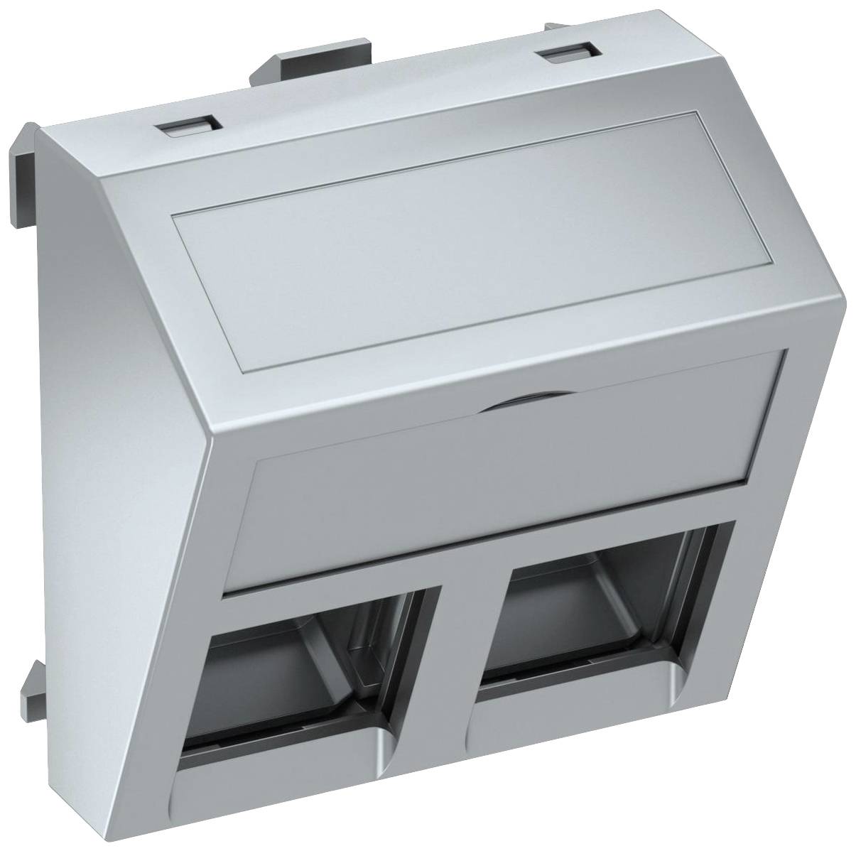 OBO Bettermann 6119290 Abdeckung Datentechnikträger (B x H x T) 45 x 45 x 26mm 1 St. Aluminium