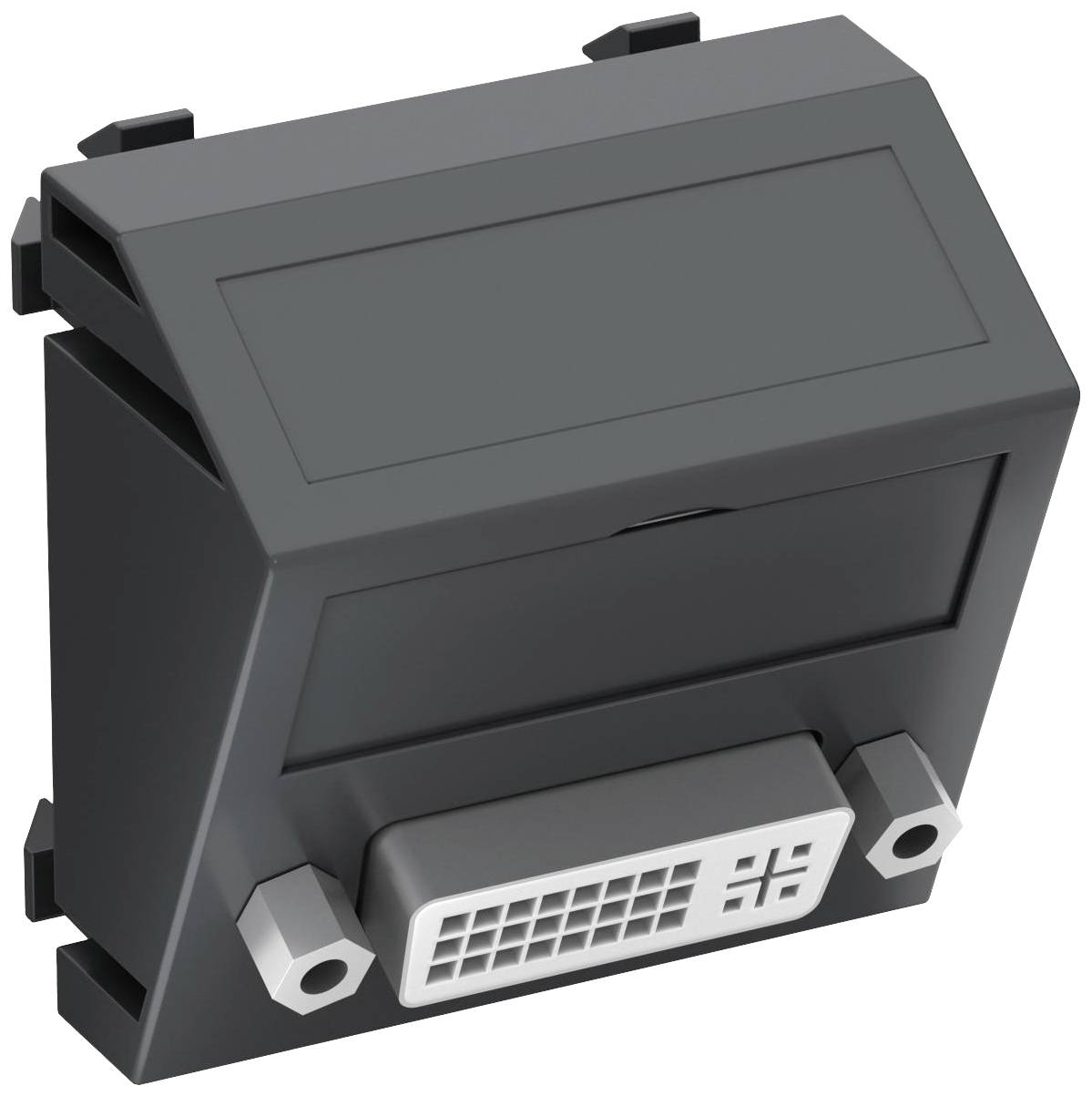 OBO Bettermann 6104745 Abdeckung Multimediaträger (B x H x T) 45 x 45 x 26mm 1 St. Grau